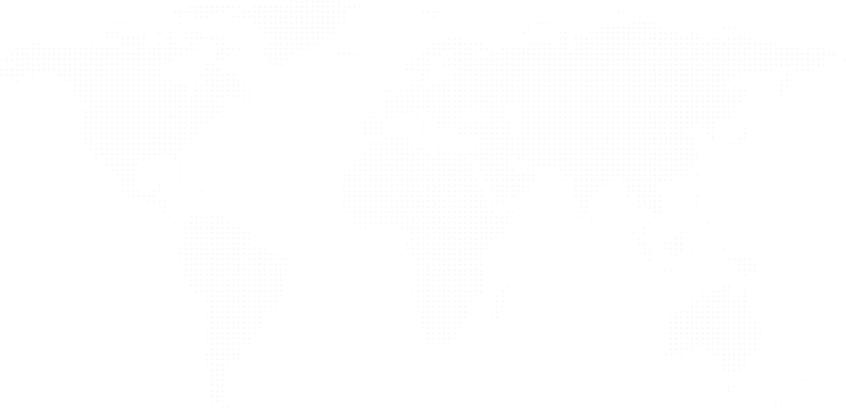 World map with points