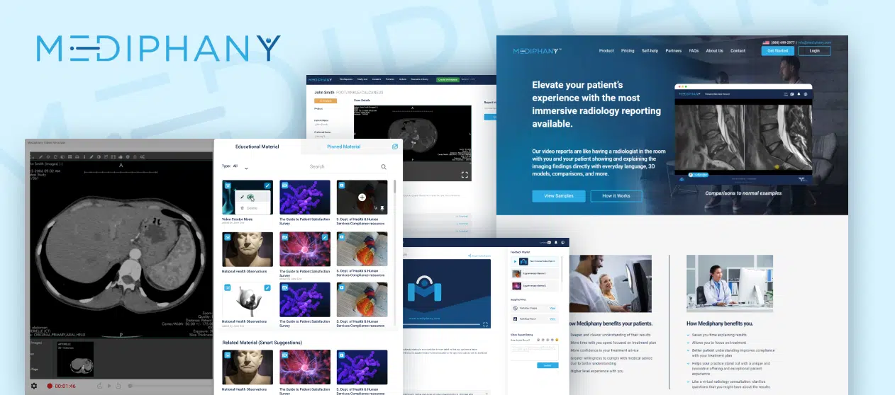 Mediphany Website UX and UI Designed by Scopic