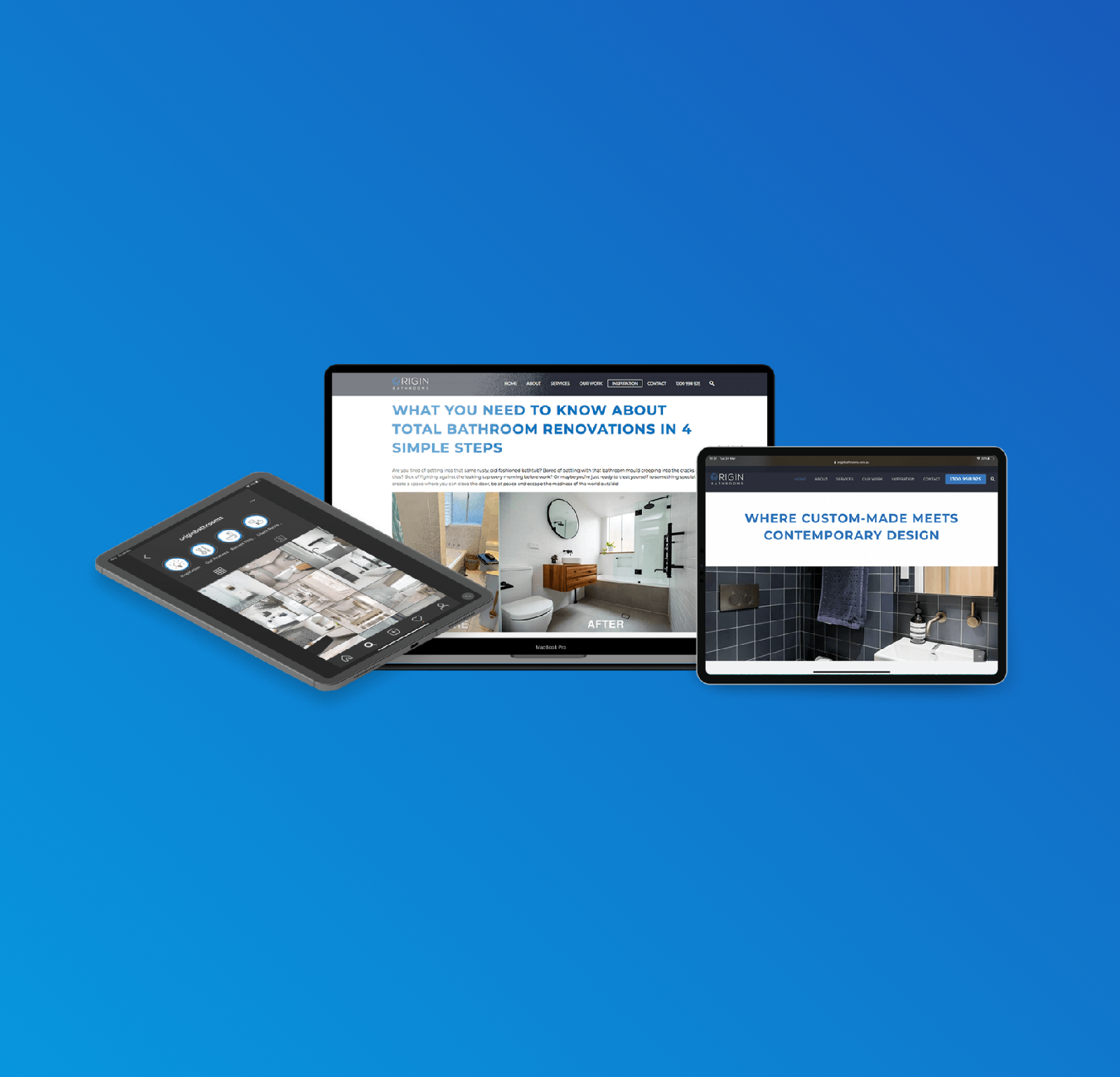 Origin Bathrooms project